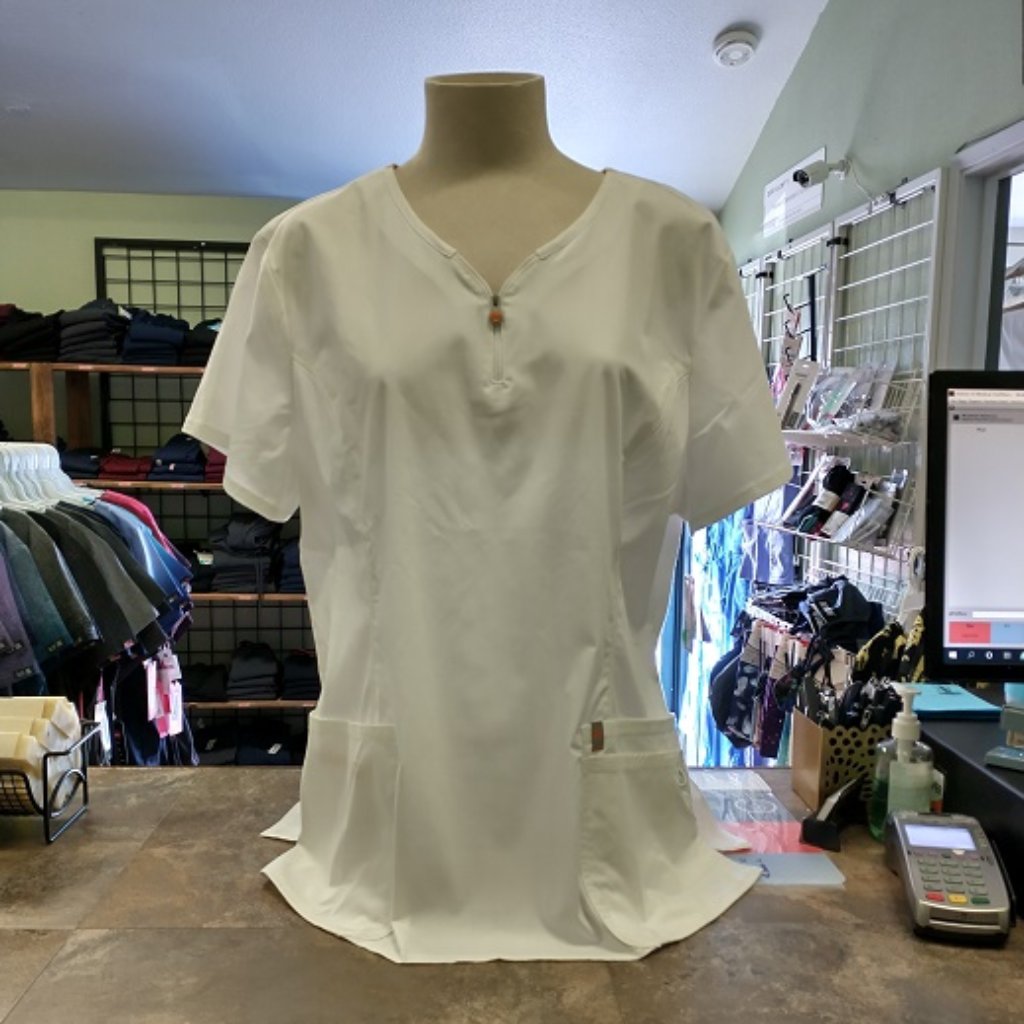 Code Happy V-Neck Top